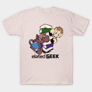 Elated Geek- Reading Together T-Shirt